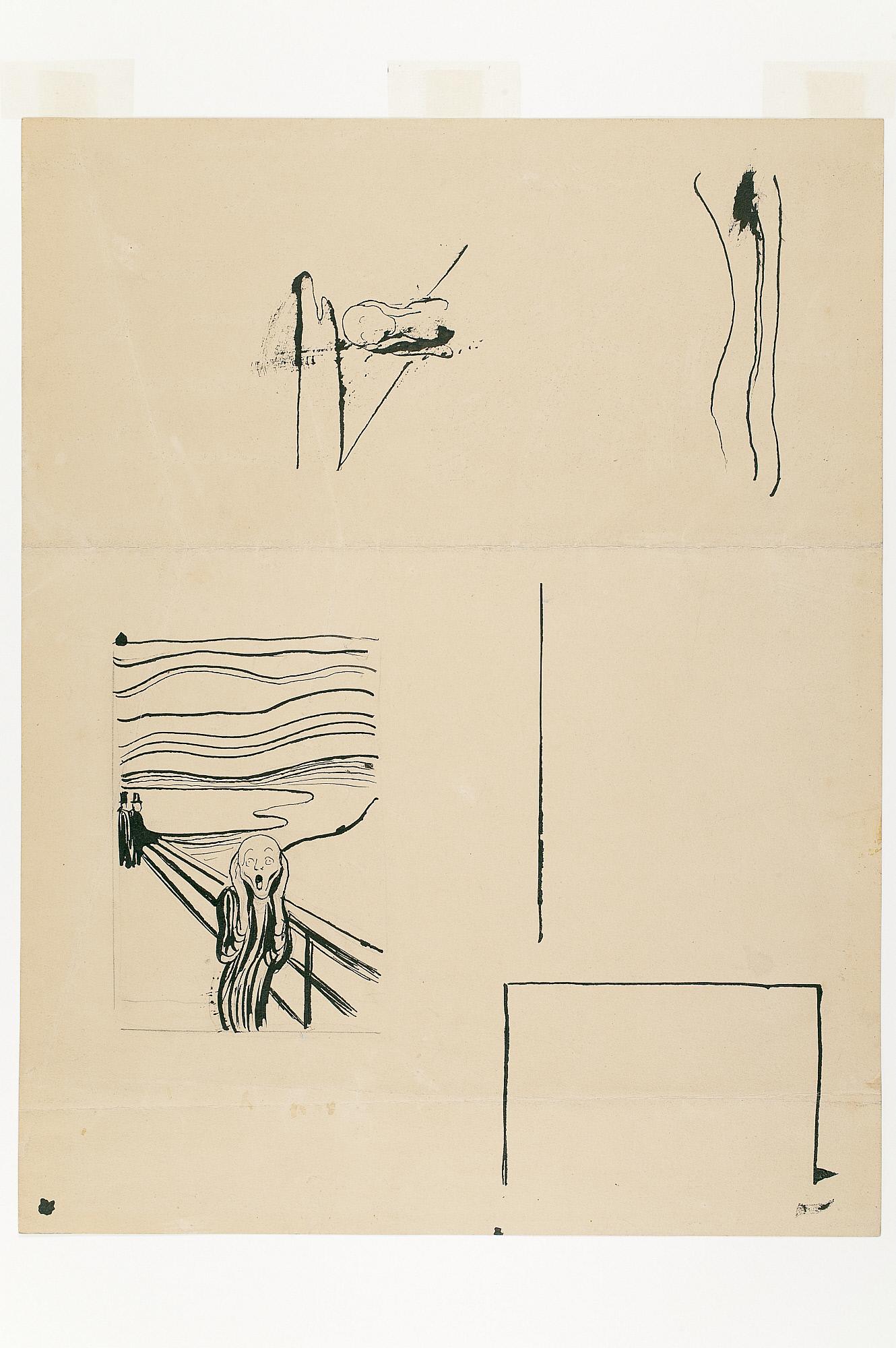 Scream sketches 1893-1895